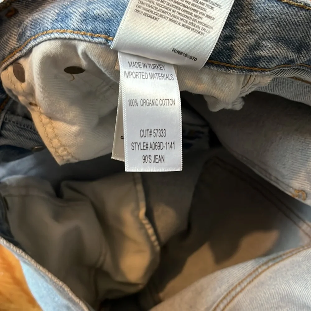 NWT AGolde 90s Mid Rise Loose Fit Jeans Snapshot size 30